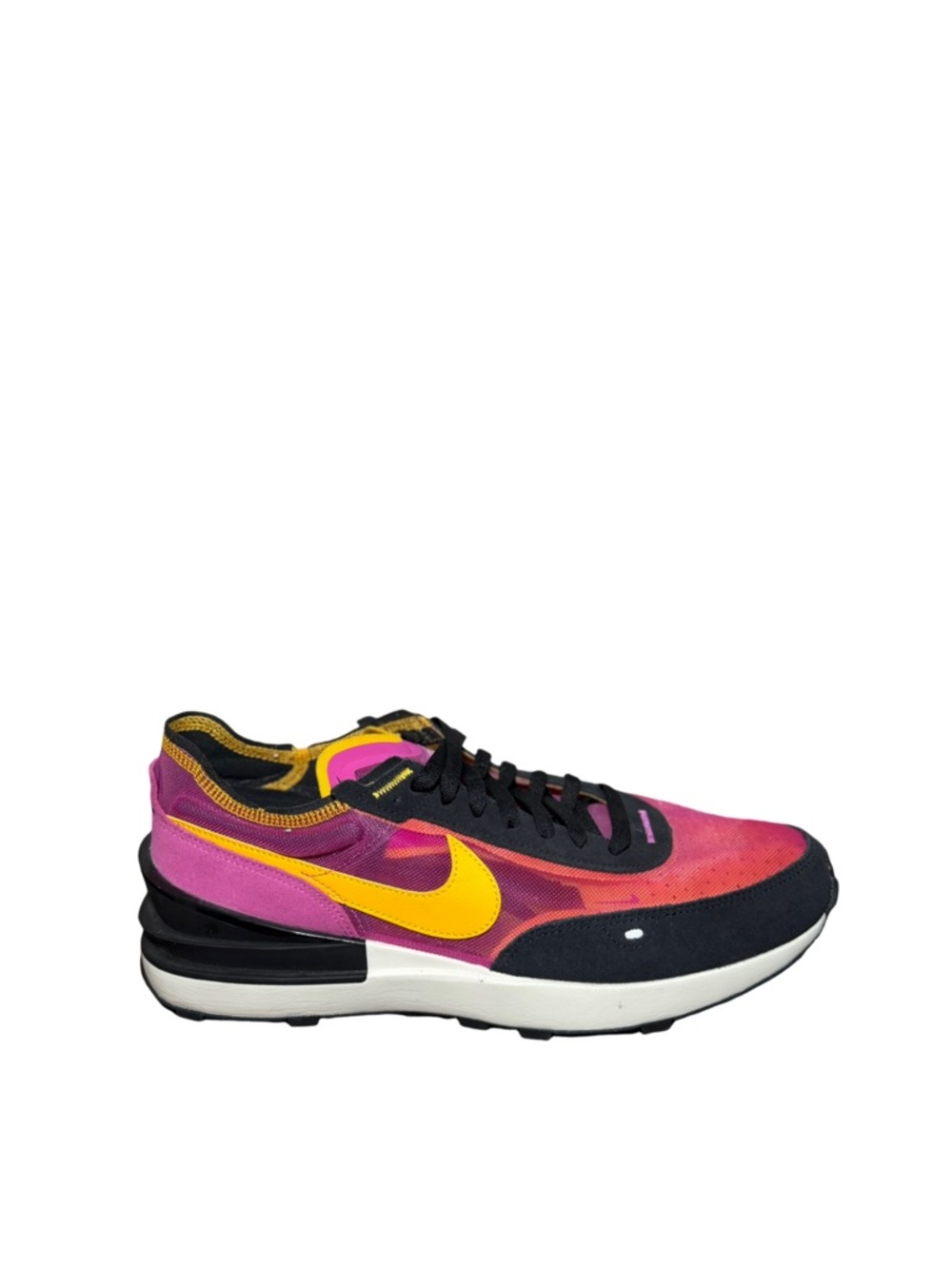 Nike Men’s Pink & Yellow Running Shoe size 12